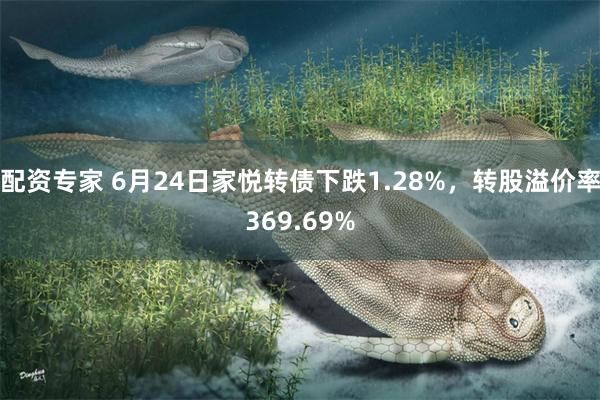 配资专家 6月24日家悦转债下跌1.28%，转股溢价率369.69%