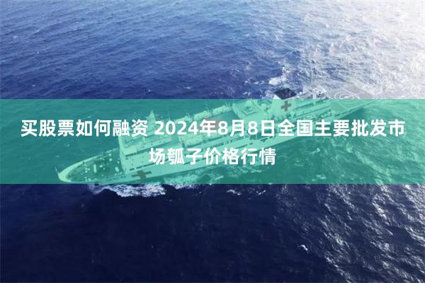 买股票如何融资 2024年8月8日全国主要批发市场瓠子价格行情