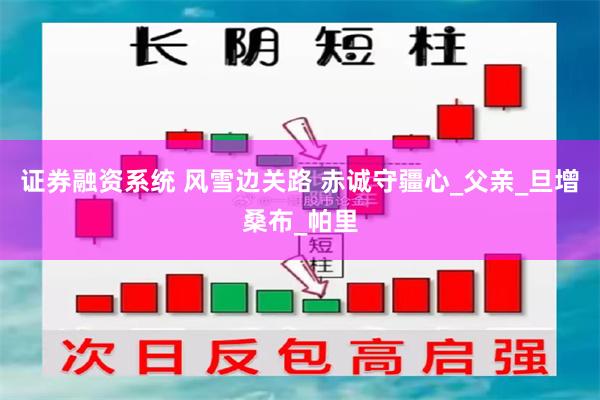 证券融资系统 风雪边关路 赤诚守疆心_父亲_旦增桑布_帕里